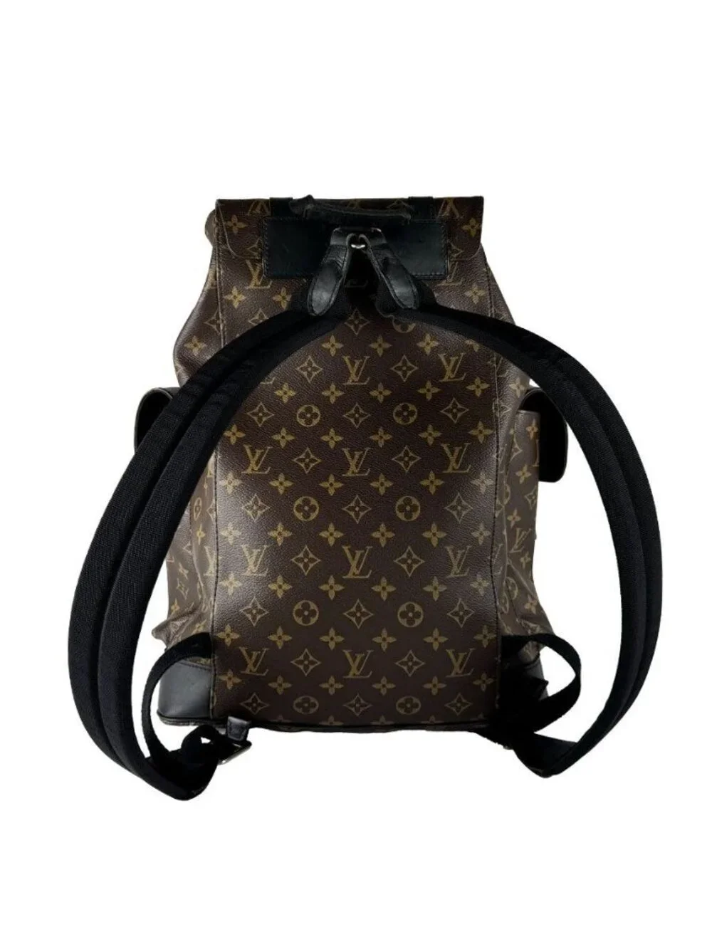 Louis Vuitton Backpack Monogram Macassar Christopher MM
